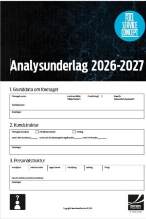 NWP Profilpraktikan Marknadsplan