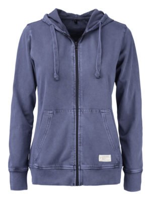 Thorp Denim Hood Full Zip Dames